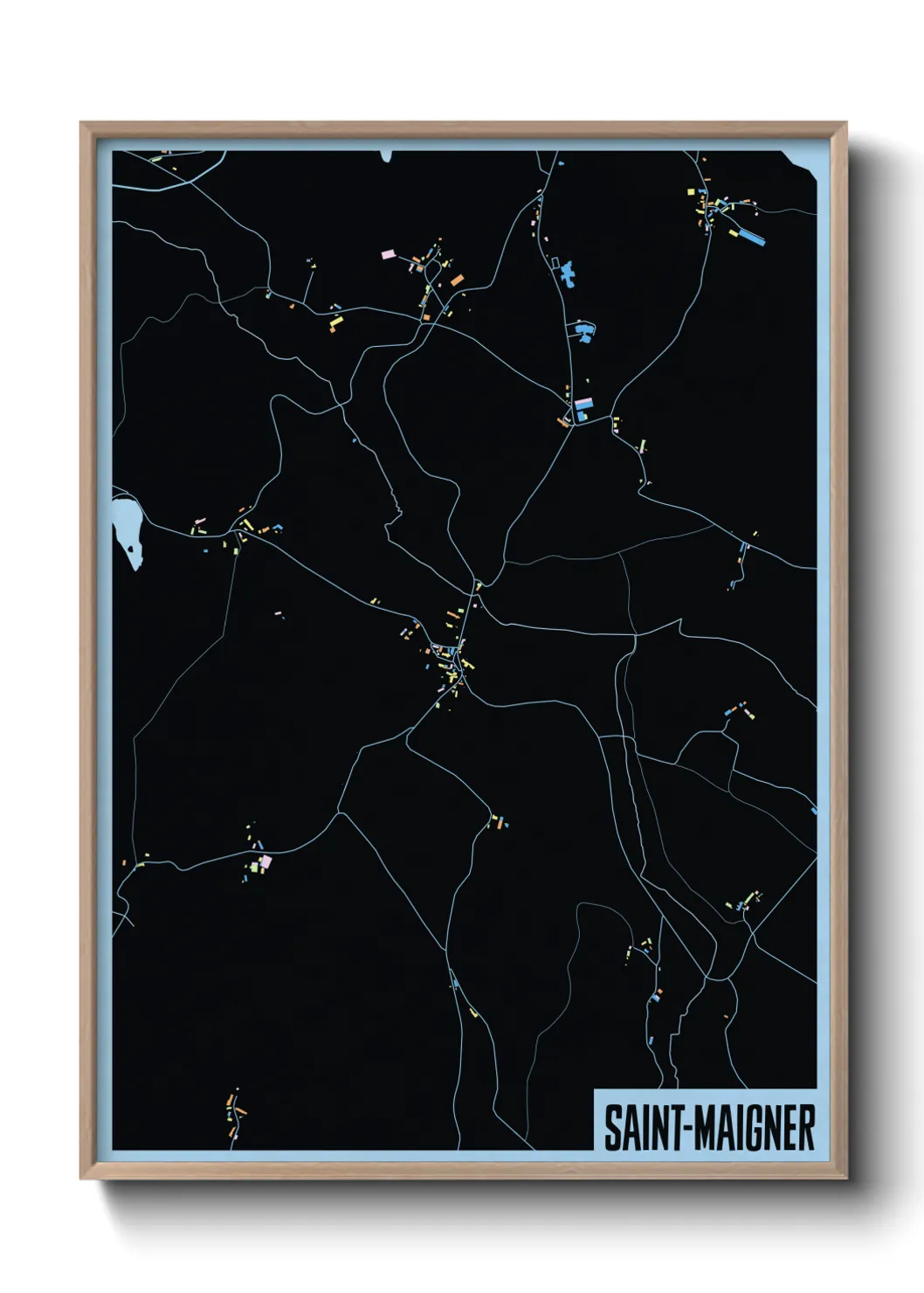 Un poster carteSaint-Maigner