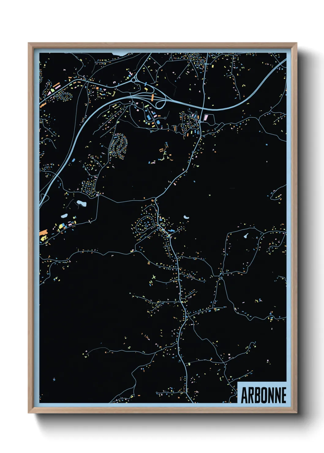 Un poster carteArbonne