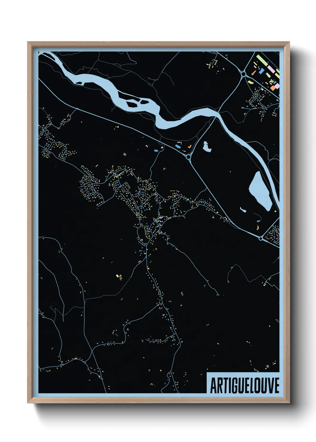 Un poster carteArtiguelouve