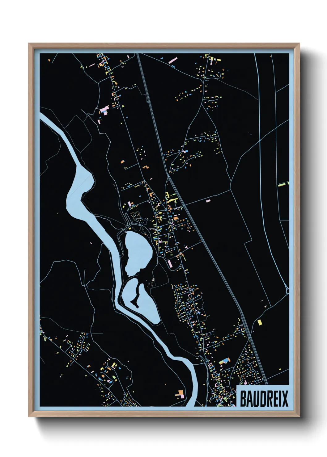 Un poster carteBaudreix