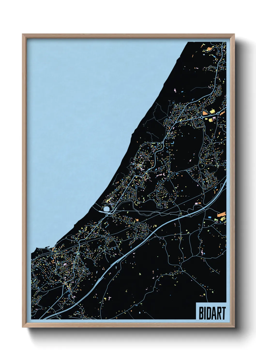 Un poster carteBidart