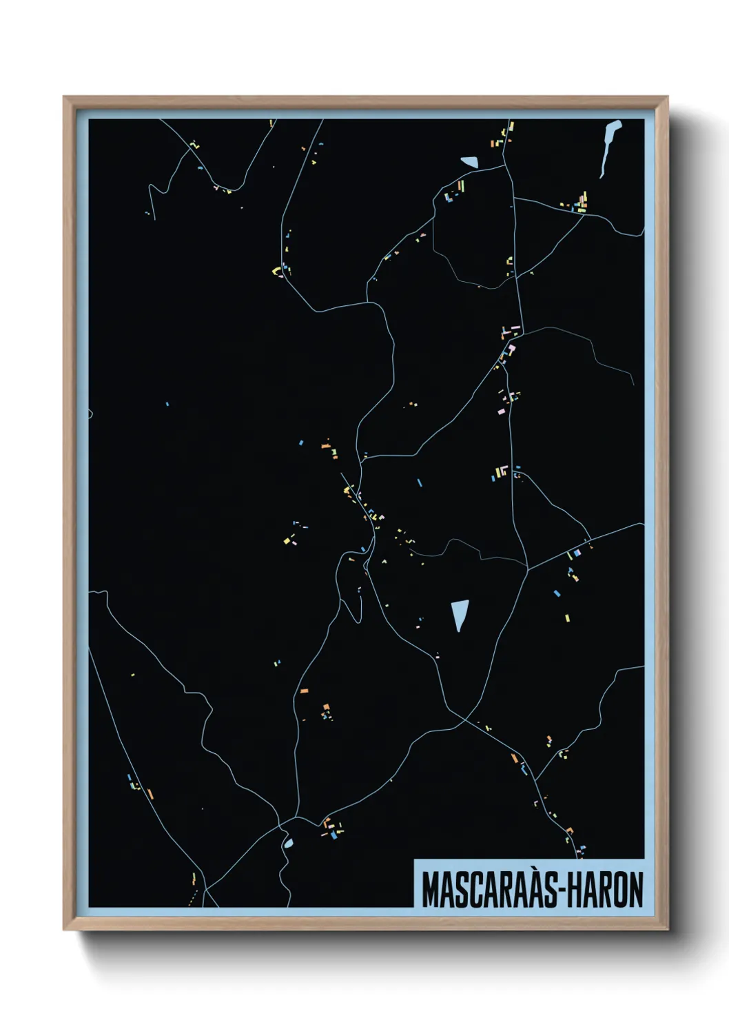 Un poster carteMascaraàs-Haron