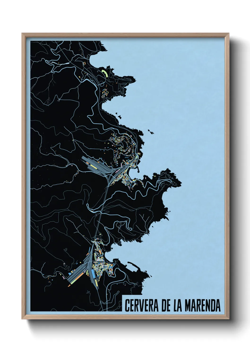 Un poster carteCervera de la Marenda