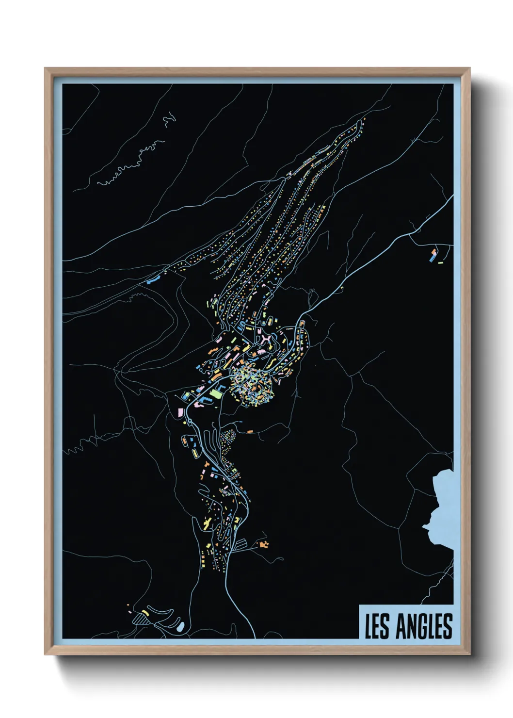 Un poster carteLes Angles