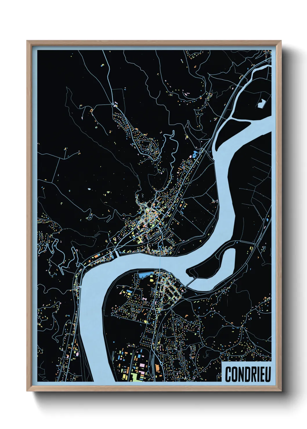 Un poster carteCondrieu