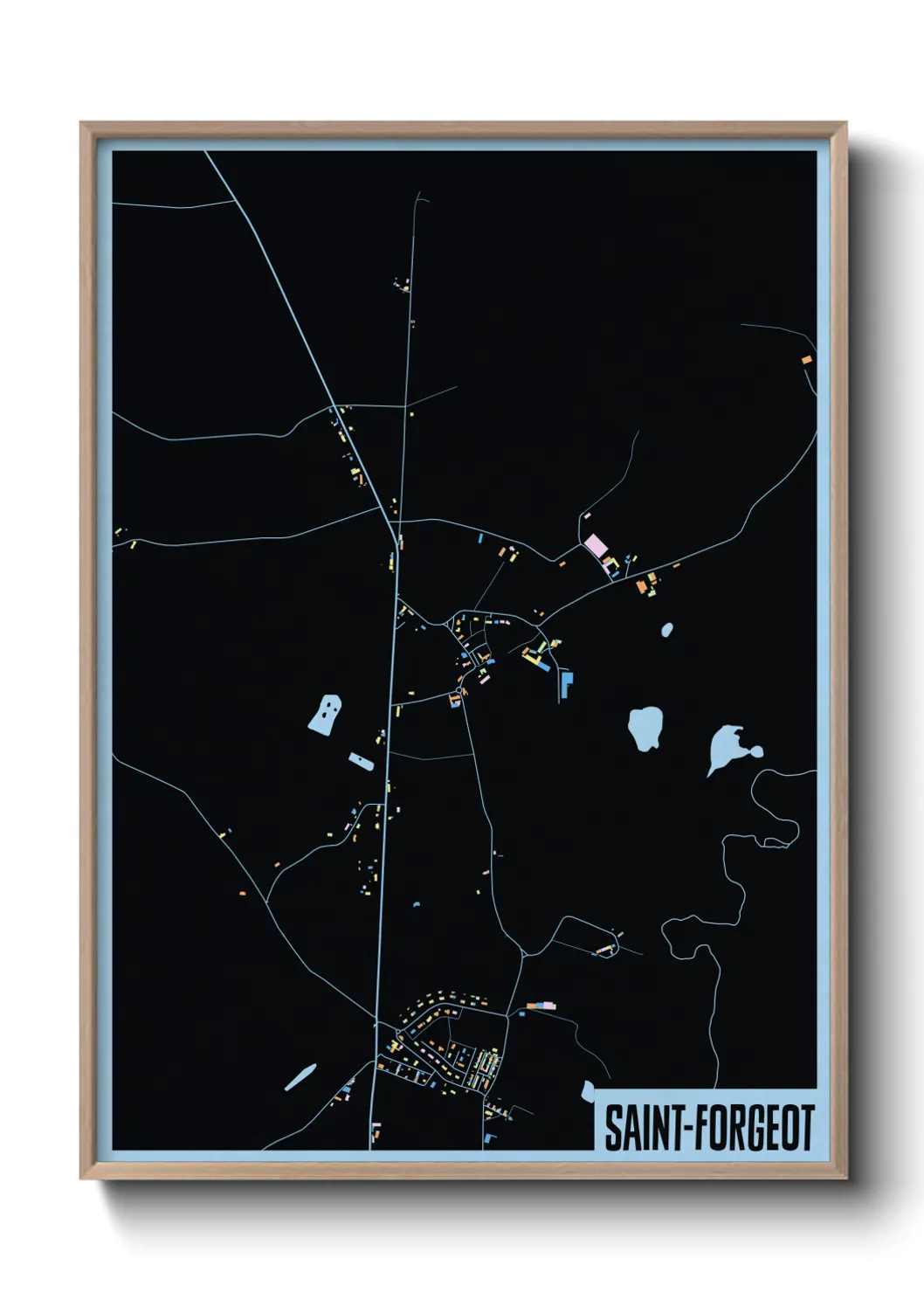 Un poster carteSaint-Forgeot
