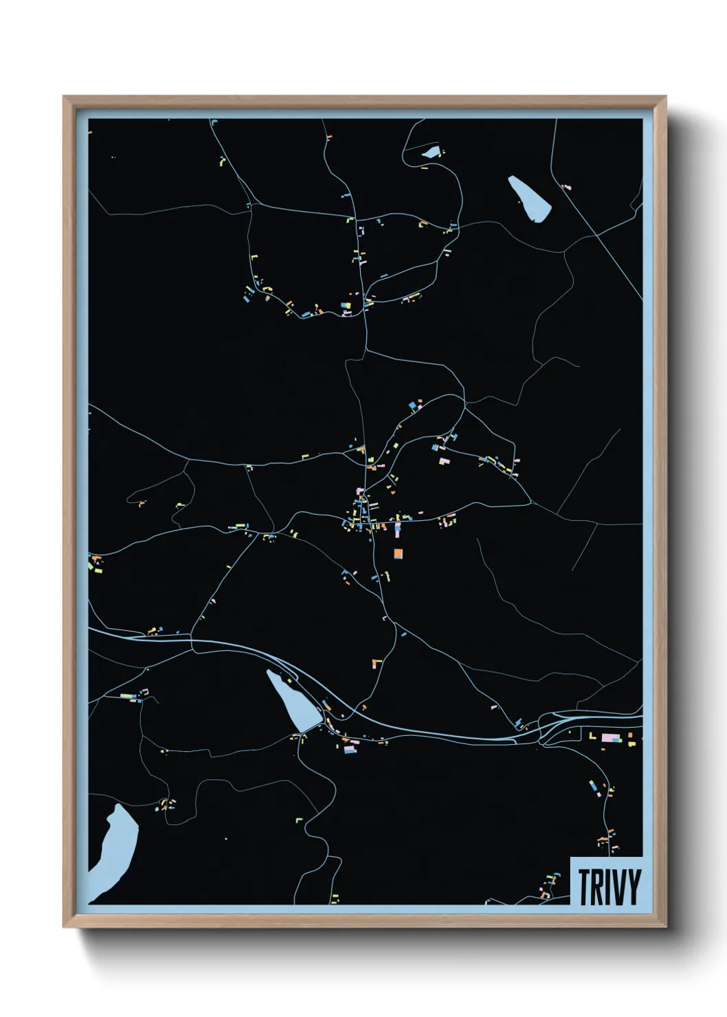 Une affiche de carte sur Trivy