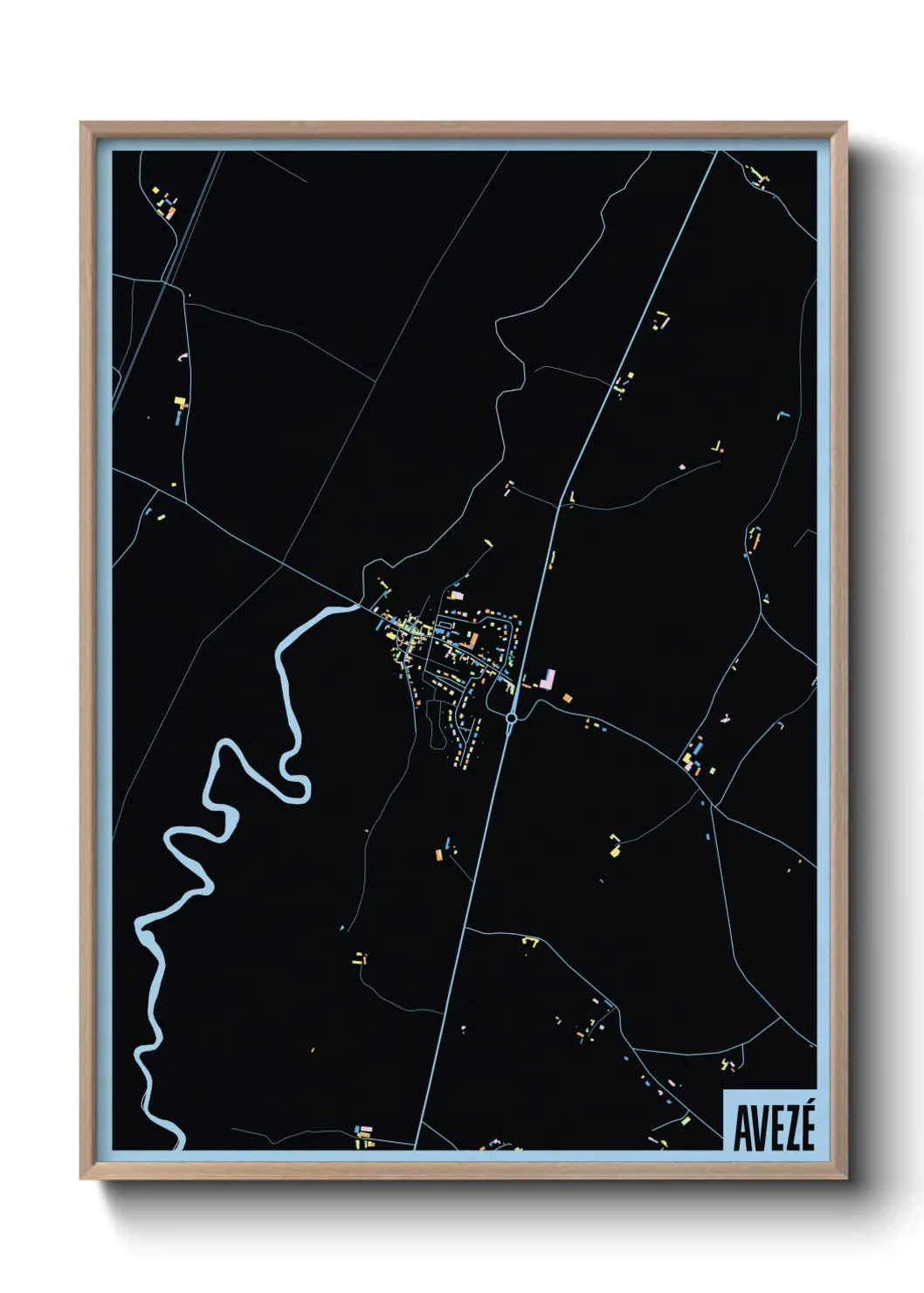 Un poster carteAvezé