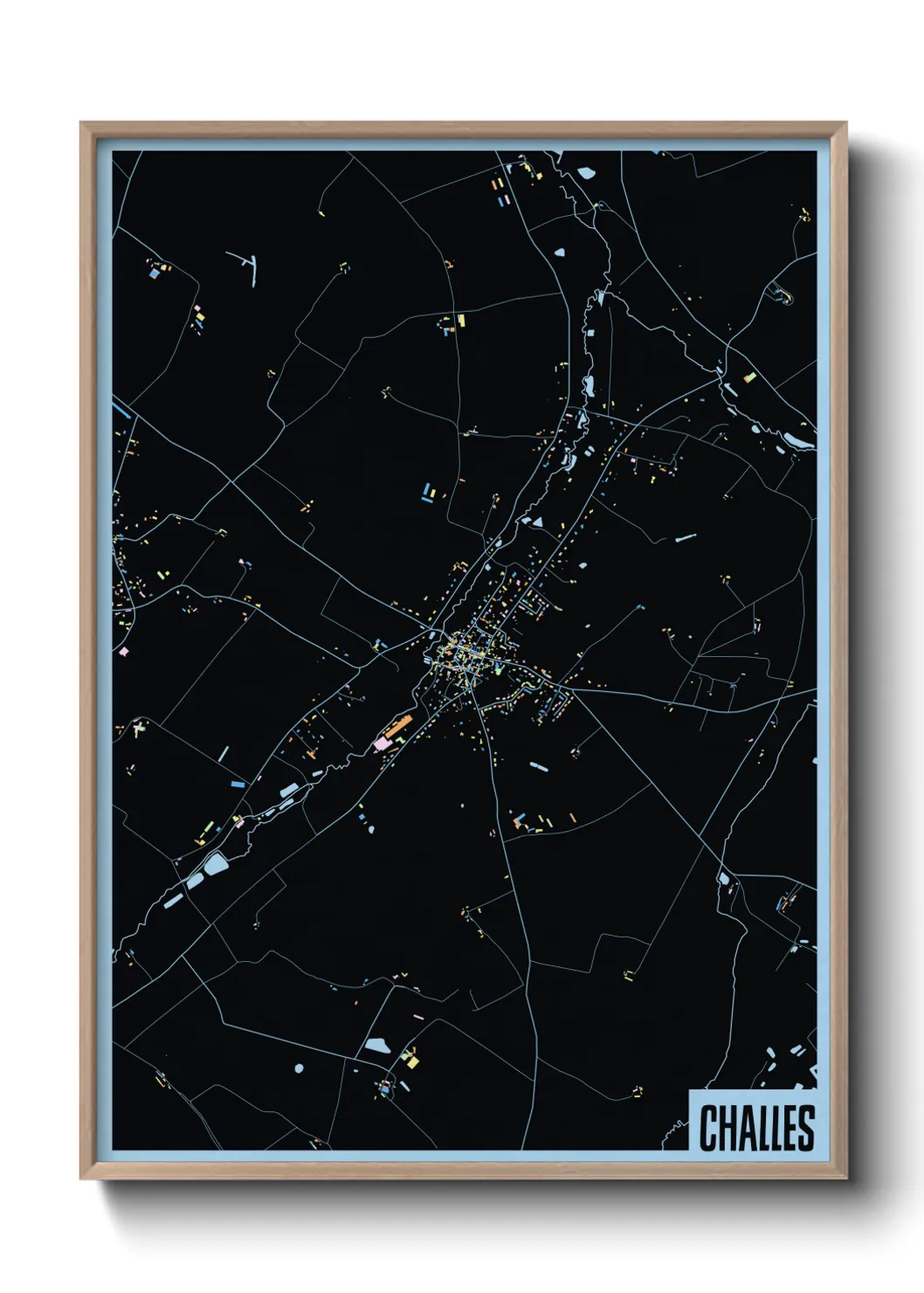 Un poster carteChalles