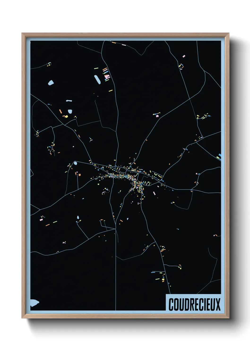 Un poster carteCoudrecieux