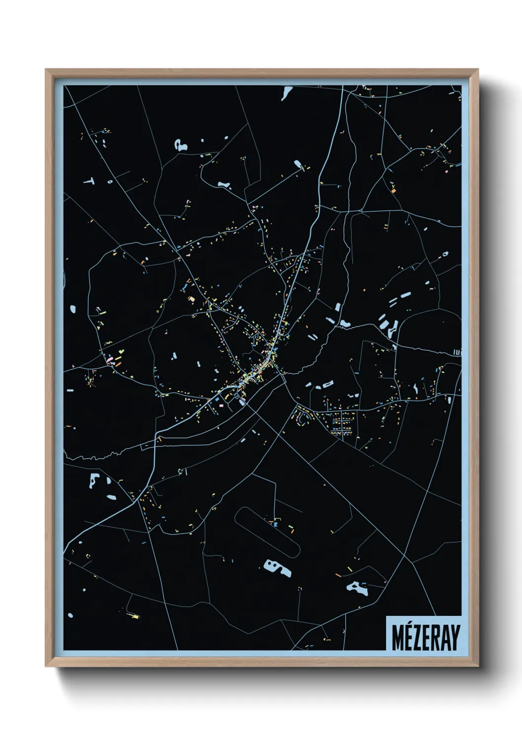 Un poster carteMézeray