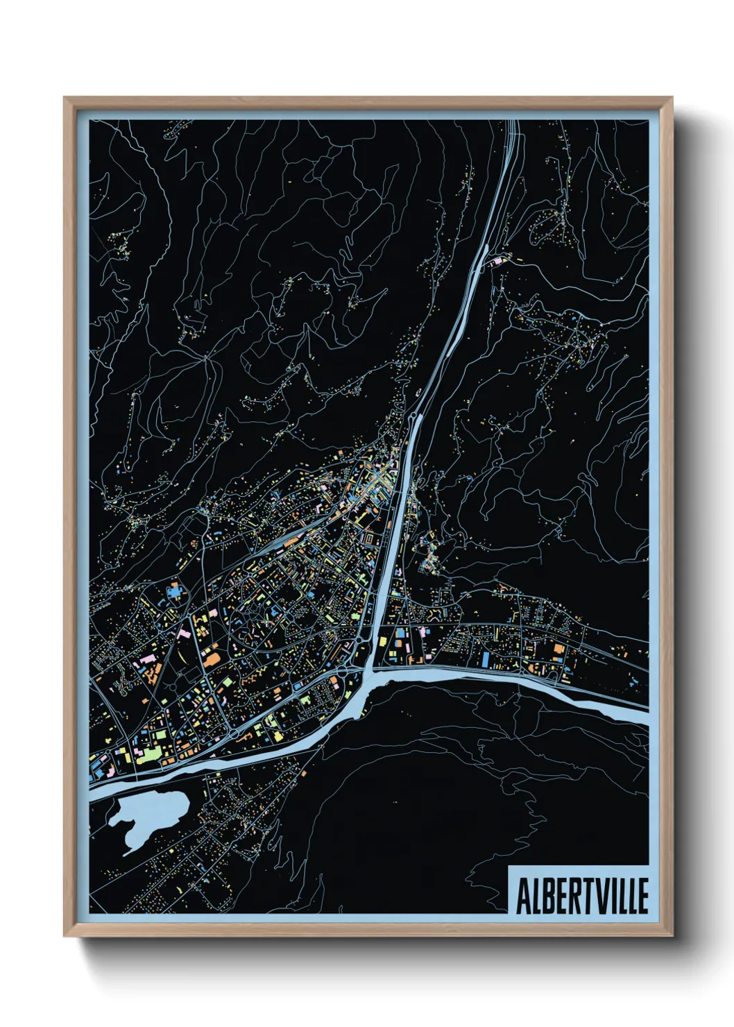 Un poster carteAlbertville