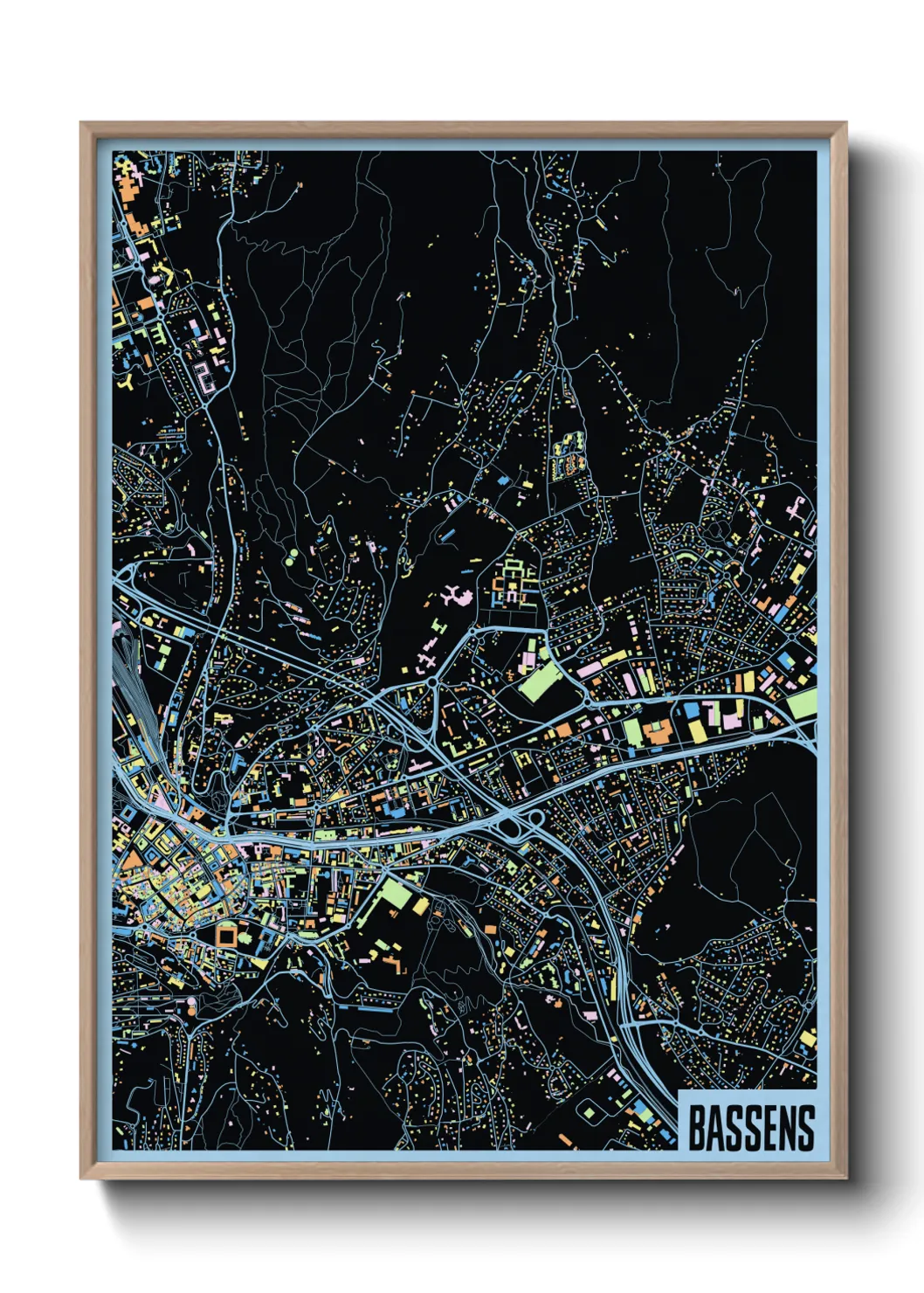 Un poster carteBassens