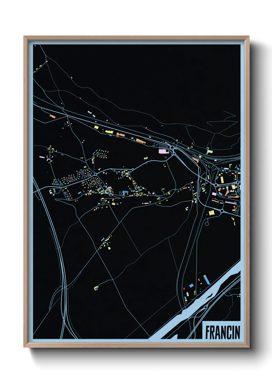 Un poster carteFrancin