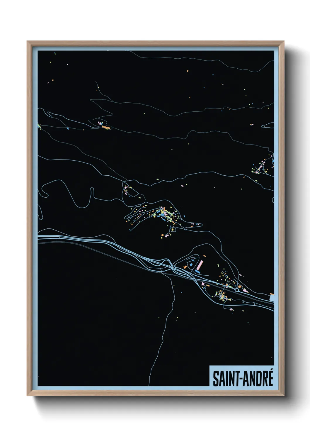 Un poster carteSaint-André