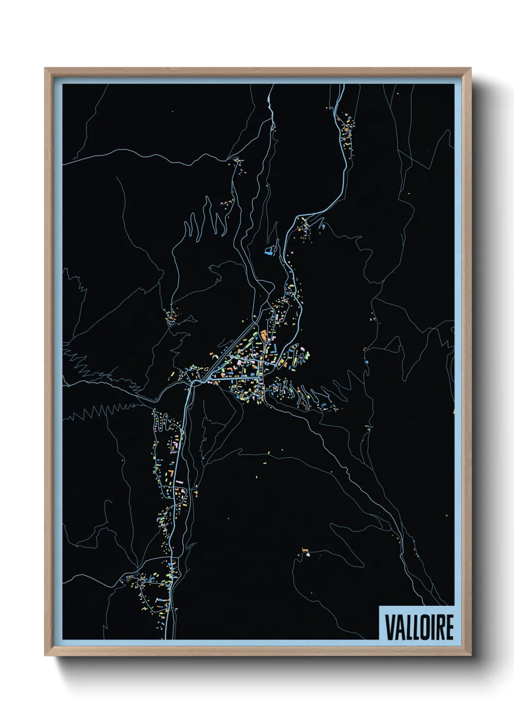 Un poster carteValloire