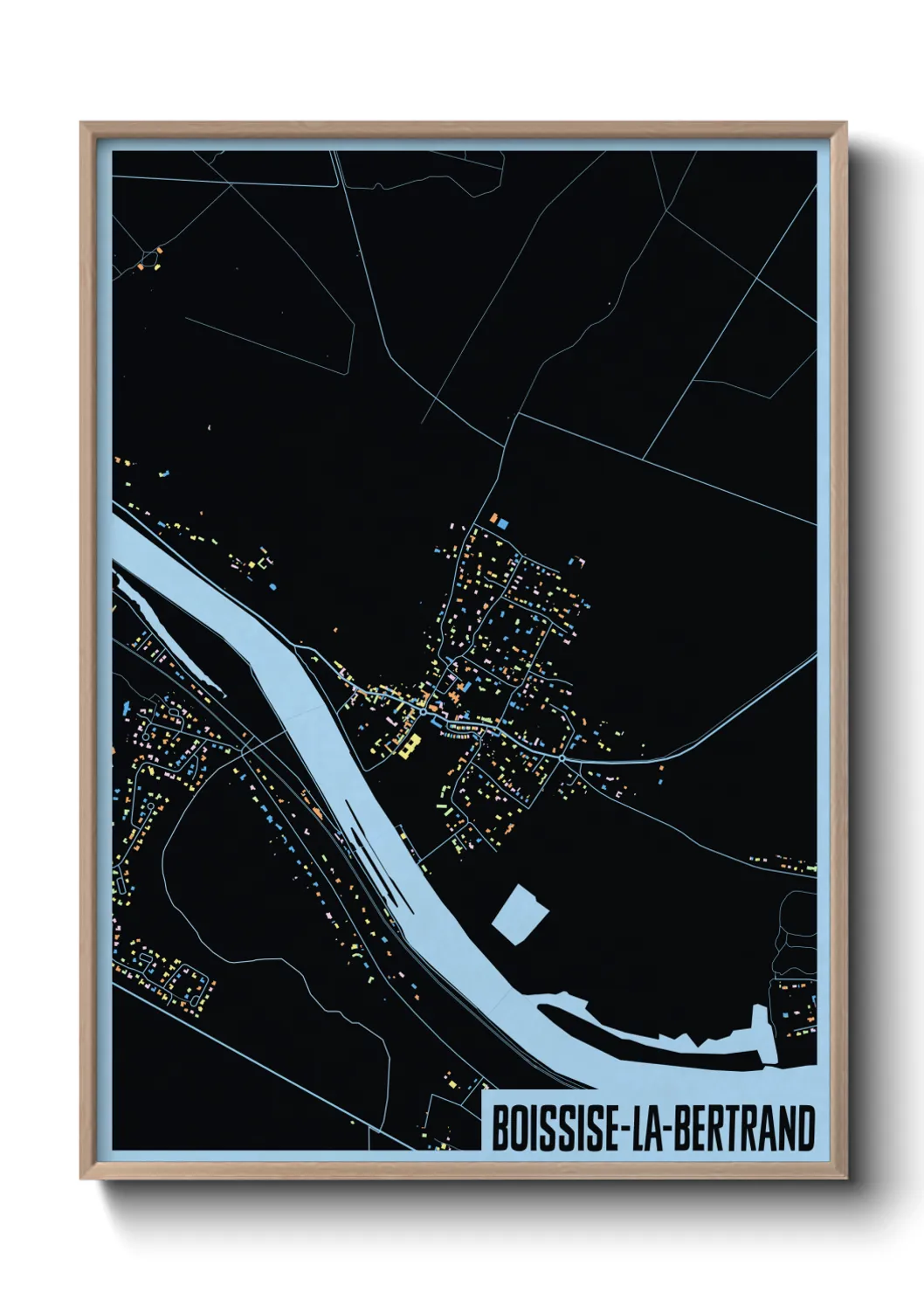 Un poster carteBoissise-la-Bertrand