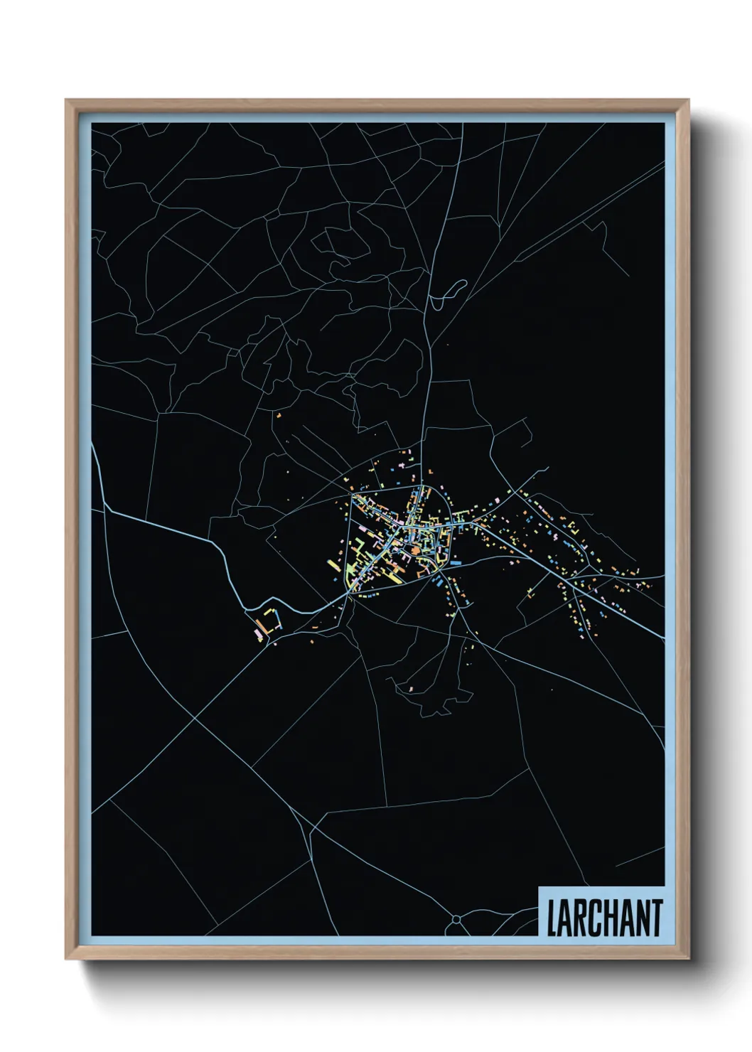 Un poster carteLarchant