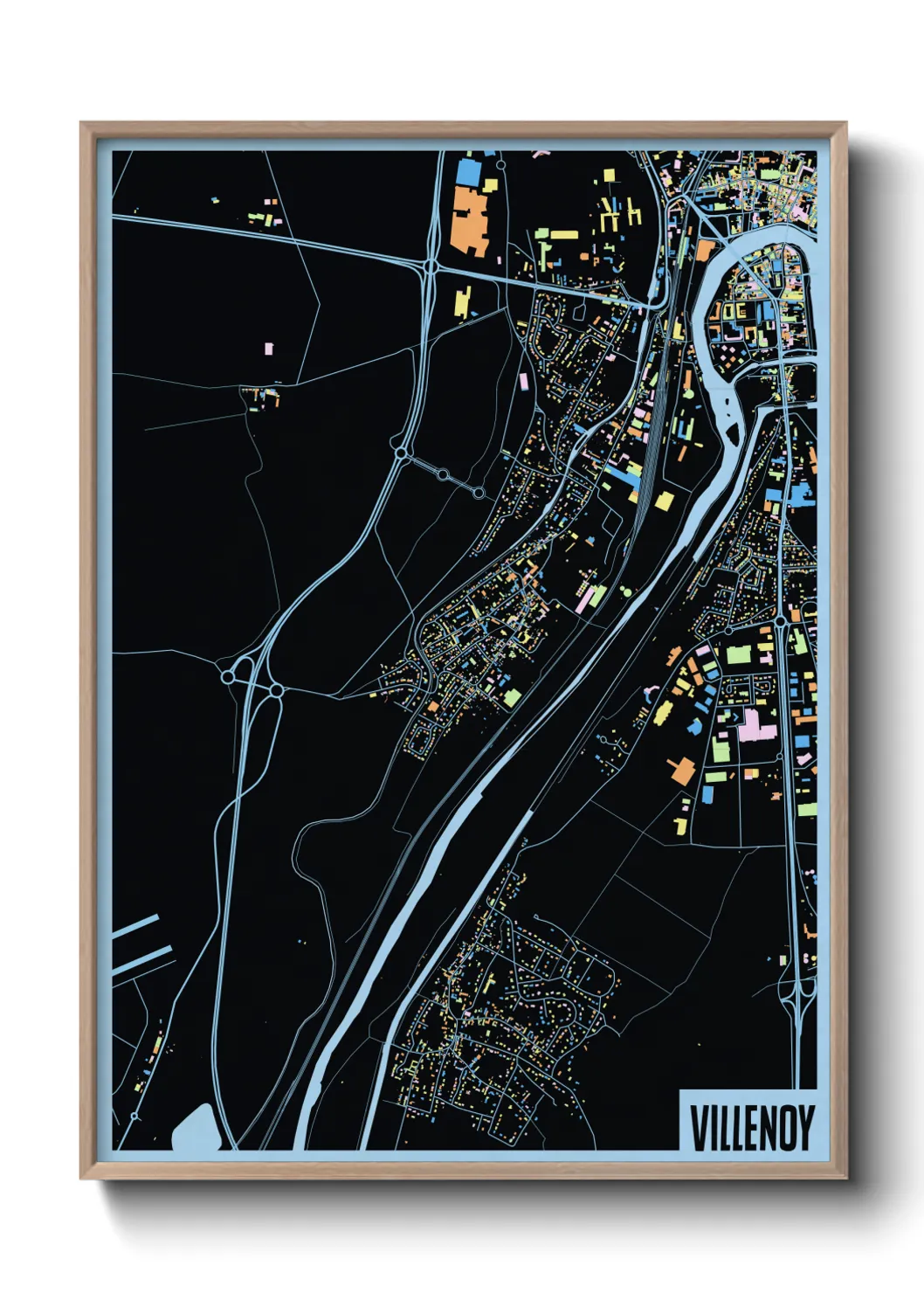 Un poster carteVillenoy