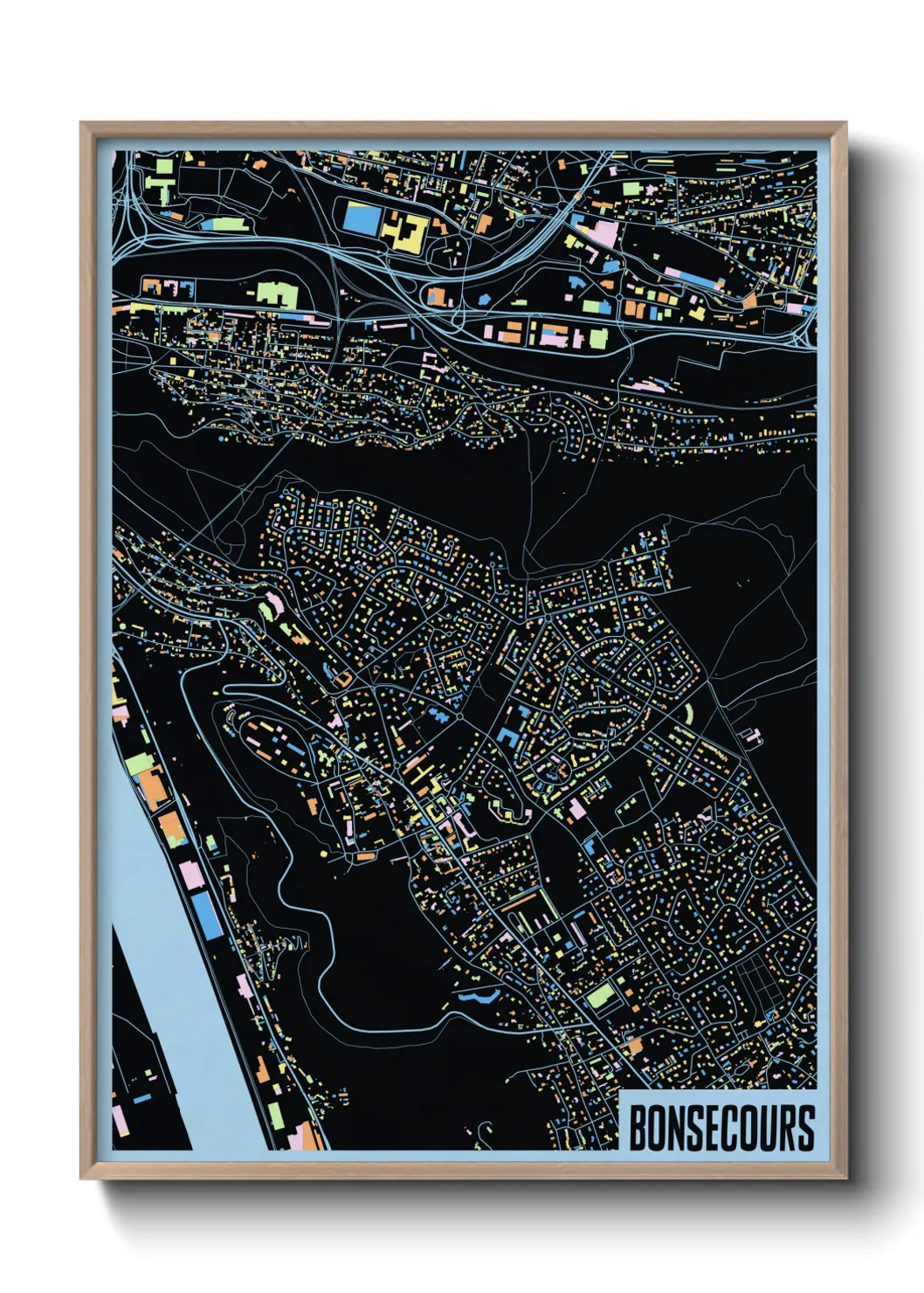 Un poster carteBonsecours