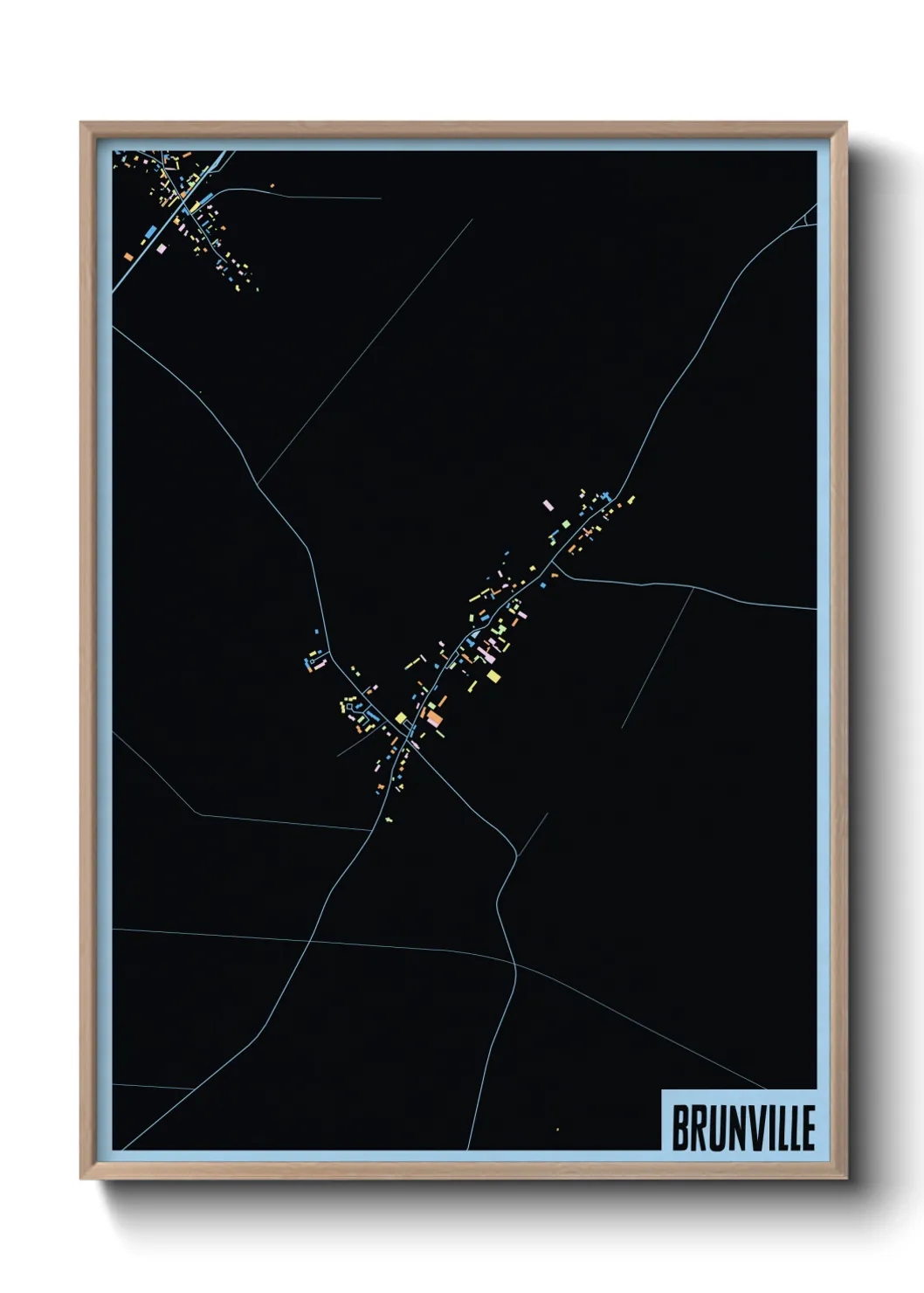 Un poster carteBrunville