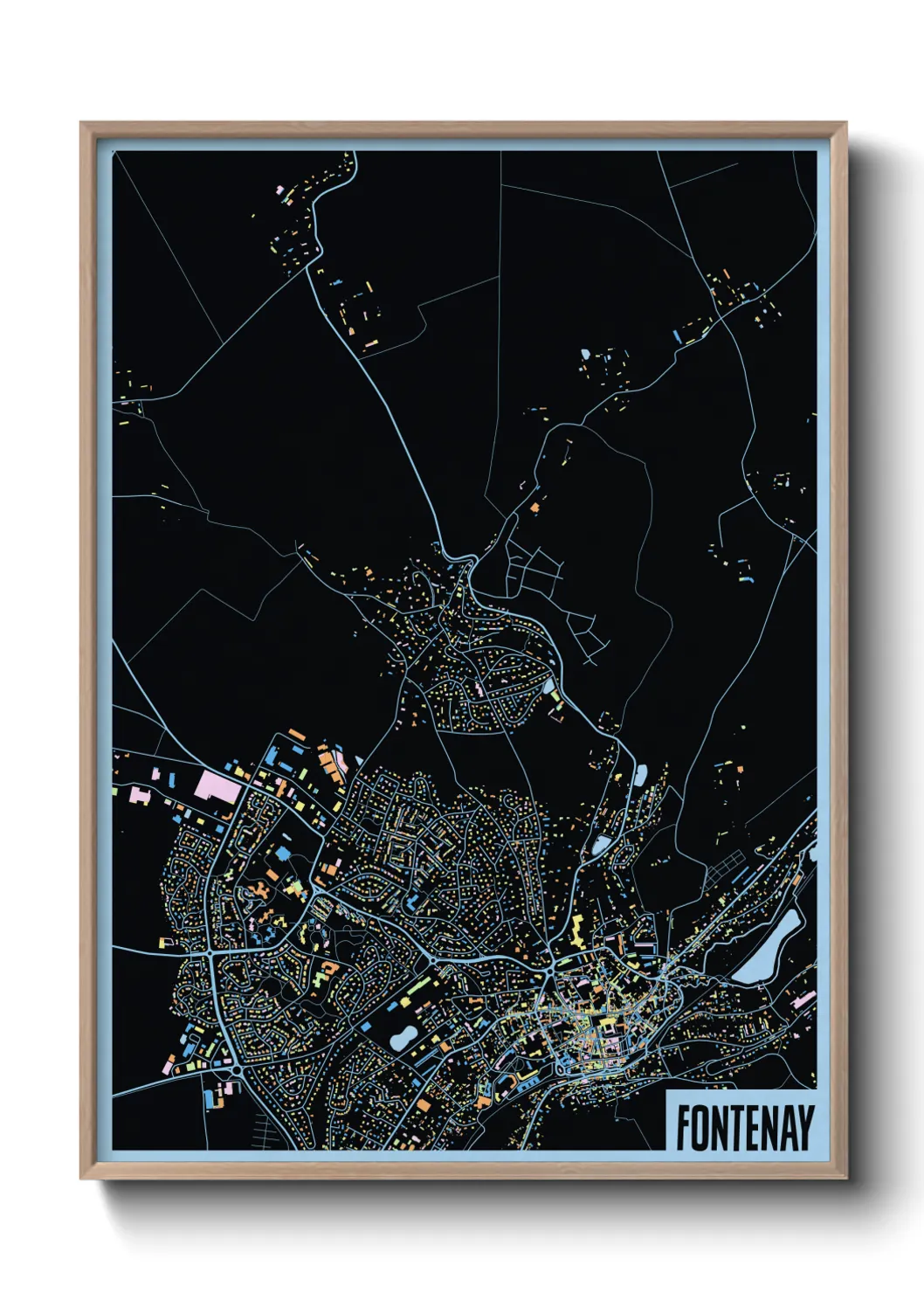 Un poster carteFontenay