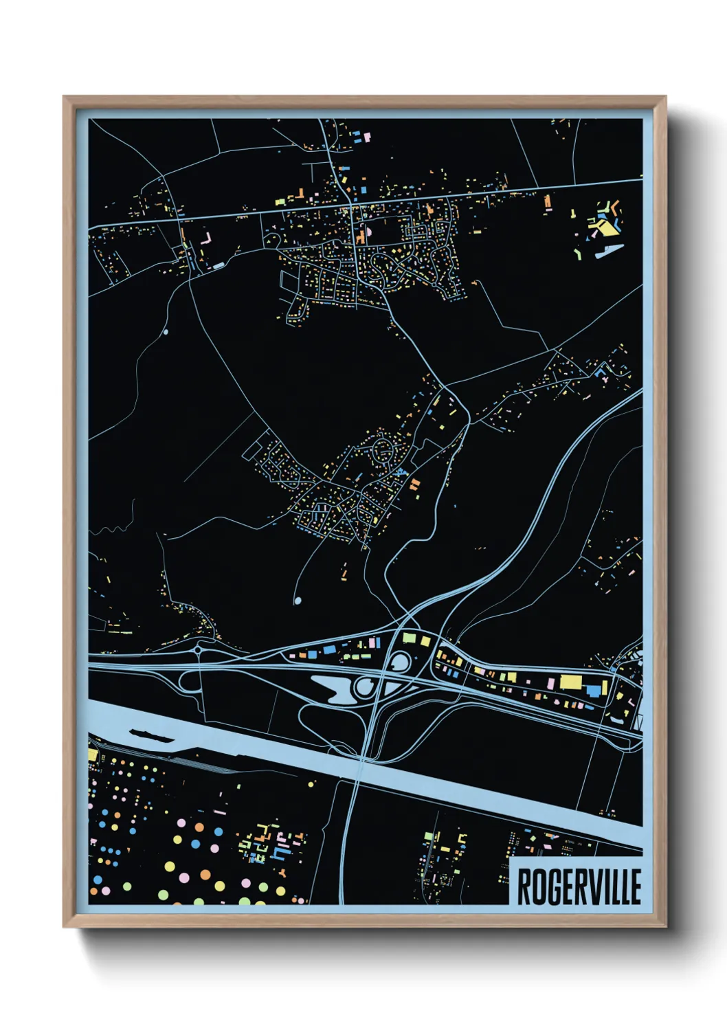 Un poster carteRogerville