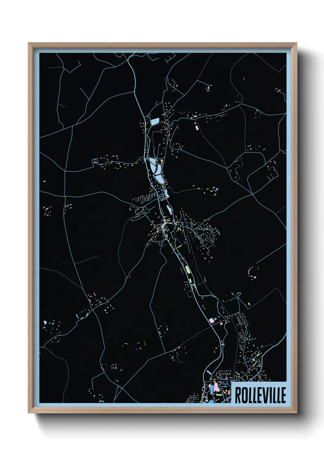 Un poster carteRolleville