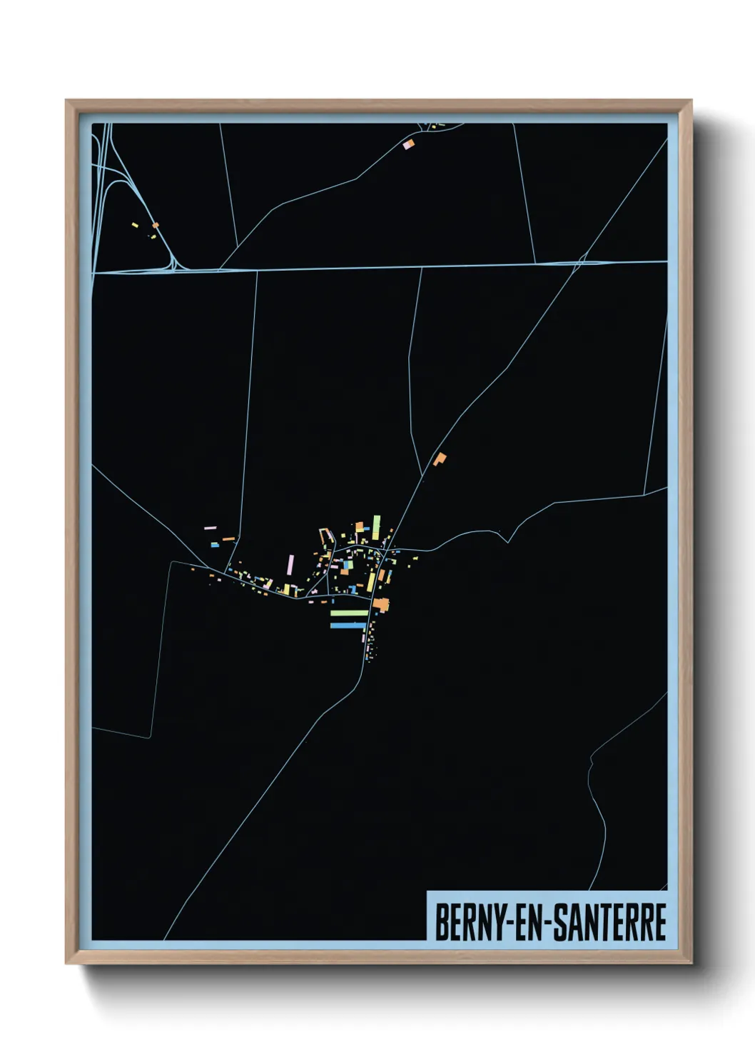 Un poster carteBerny-en-Santerre