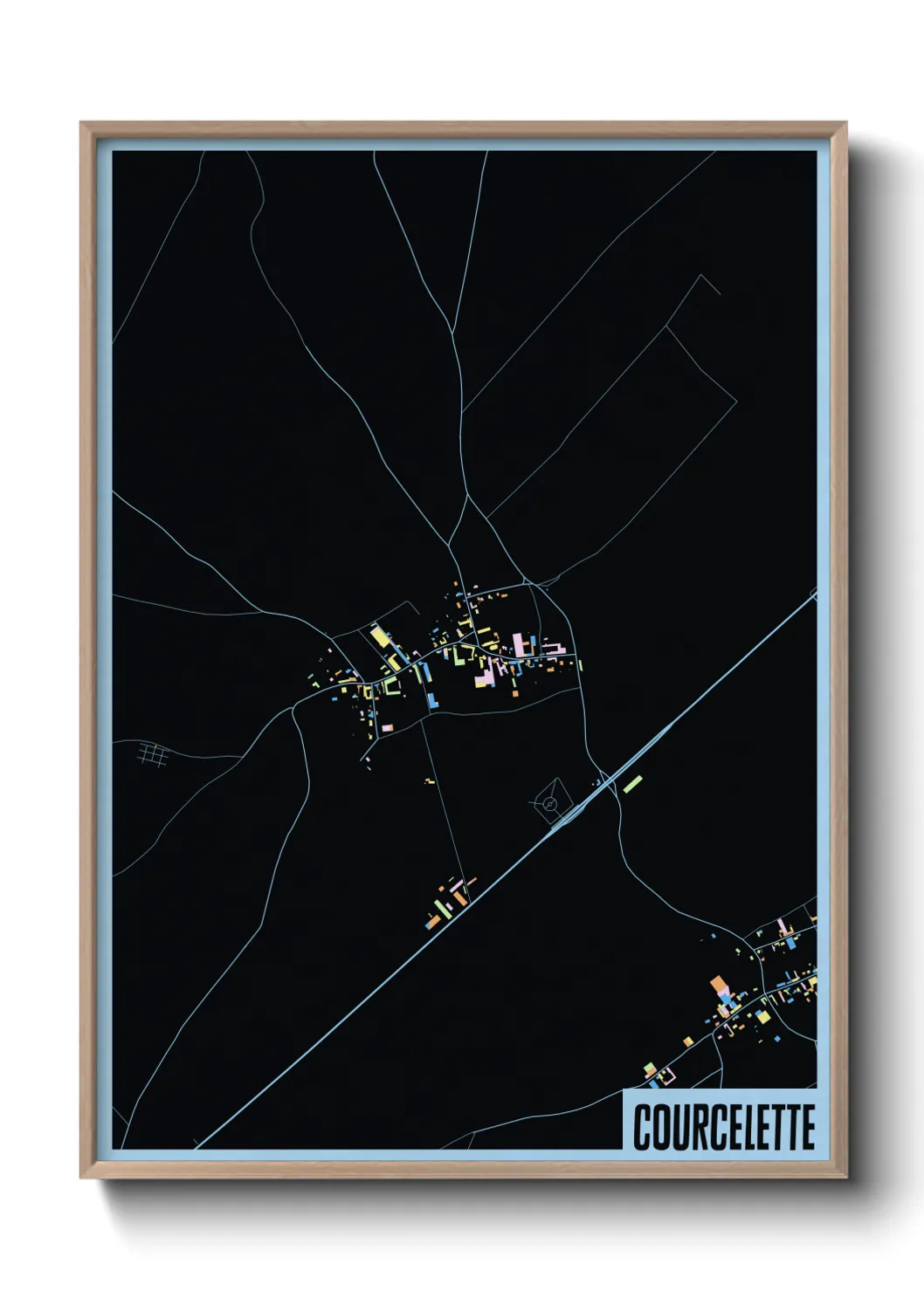 Un poster carteCourcelette