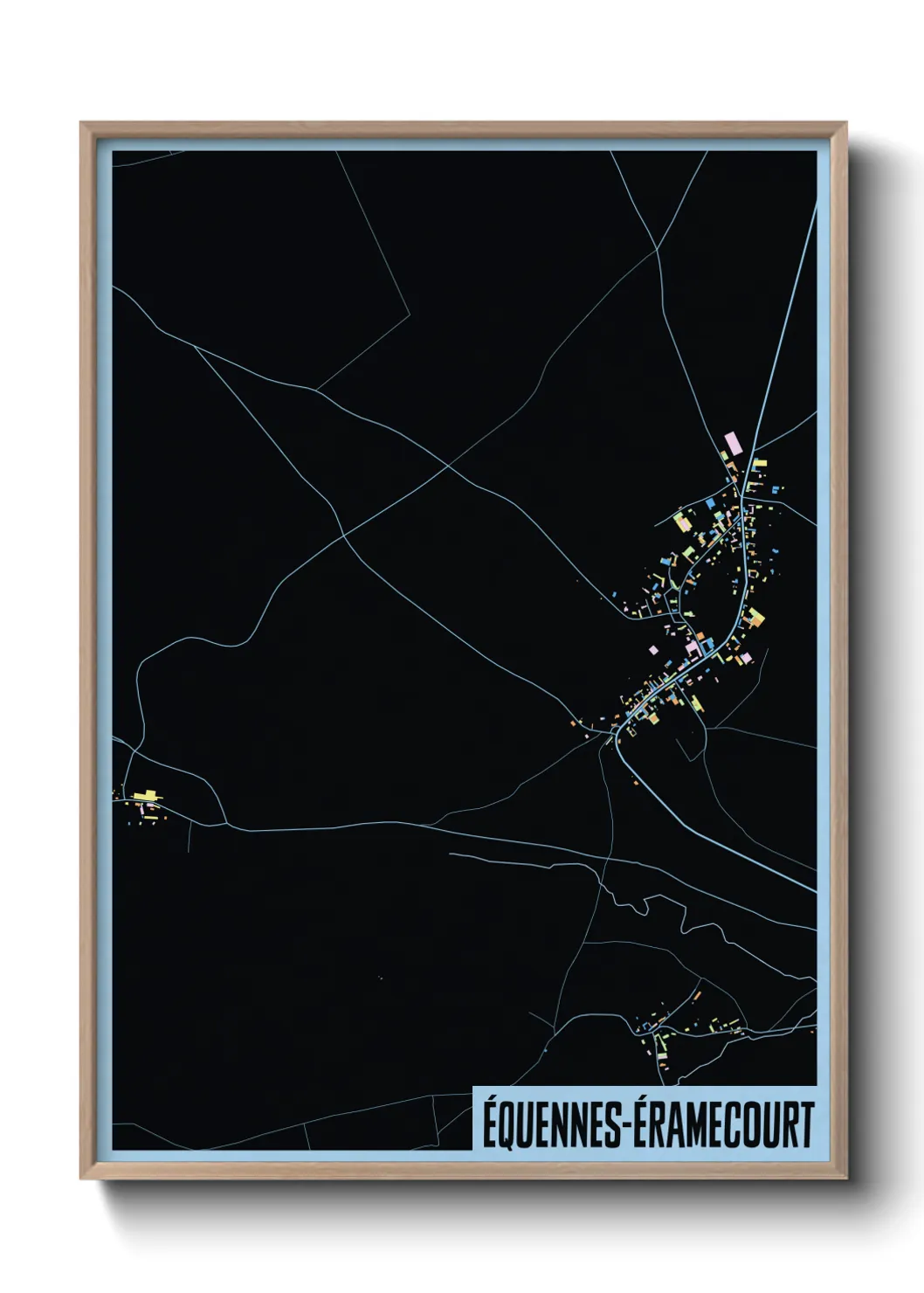 Un poster carteÉquennes-Éramecourt