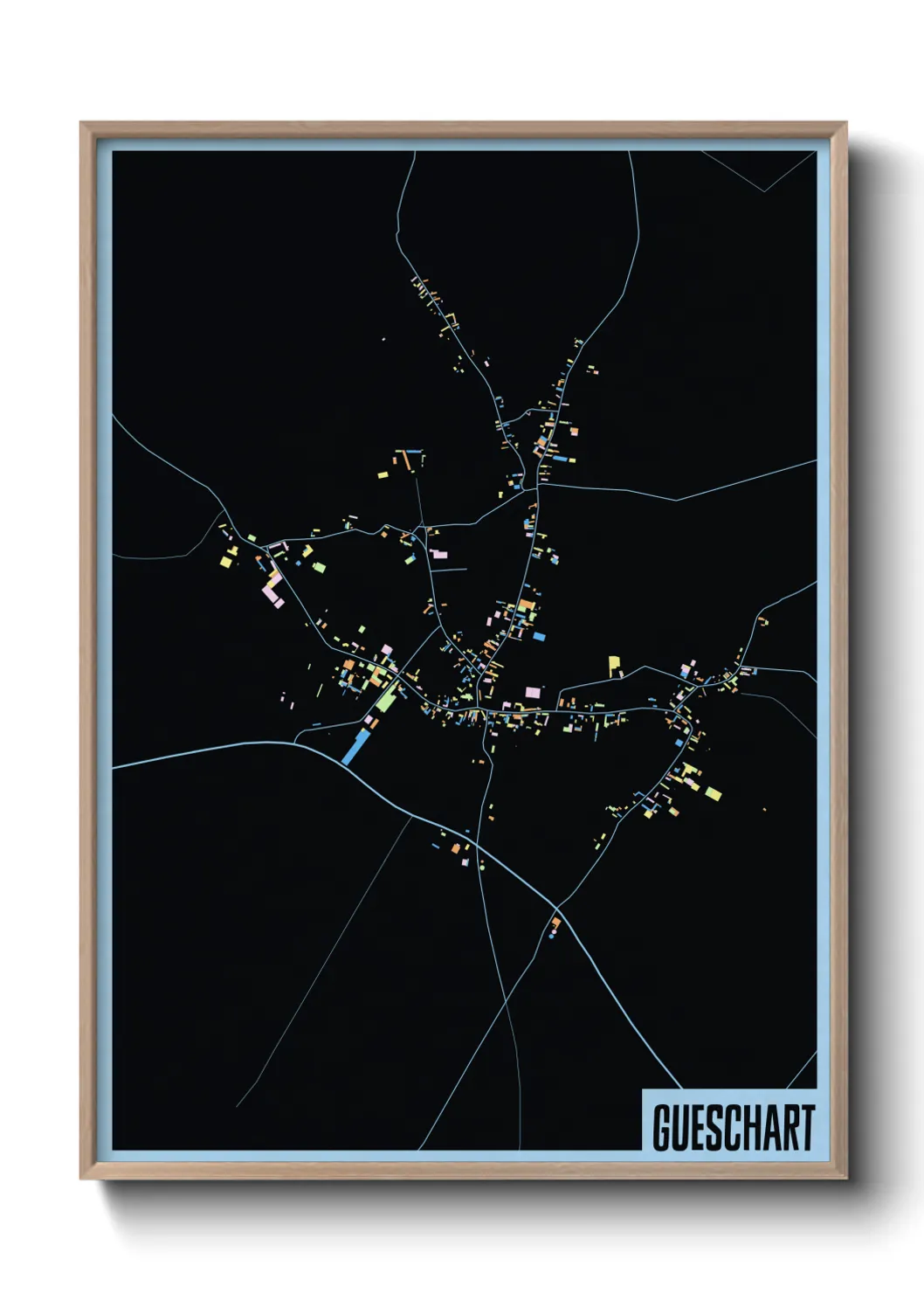 Un poster carteGueschart