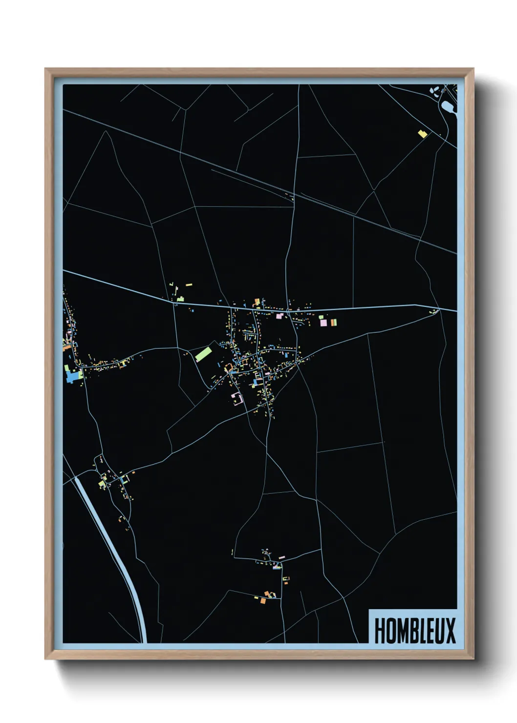 Un poster carteHombleux