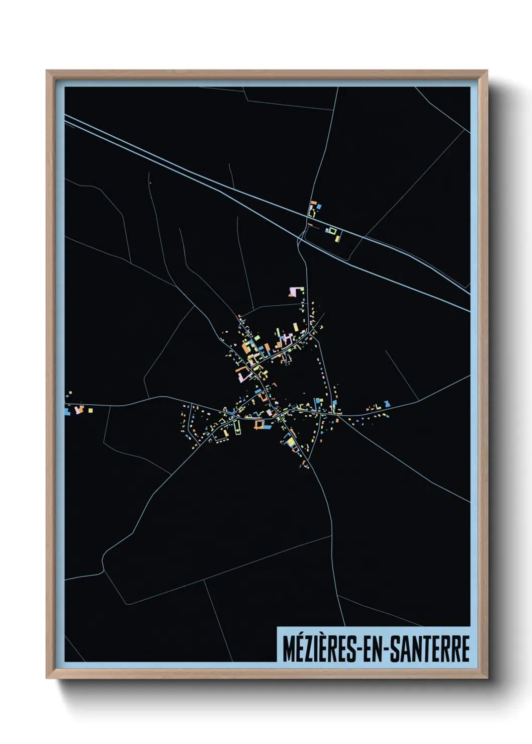 Un poster carteMézières-en-Santerre