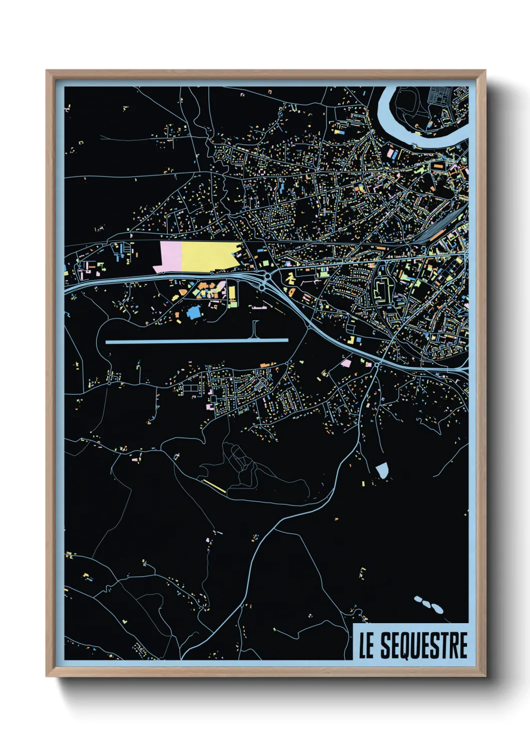Un poster carteLe Sequestre