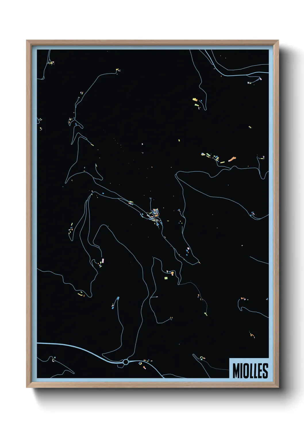 Un poster carteMiolles