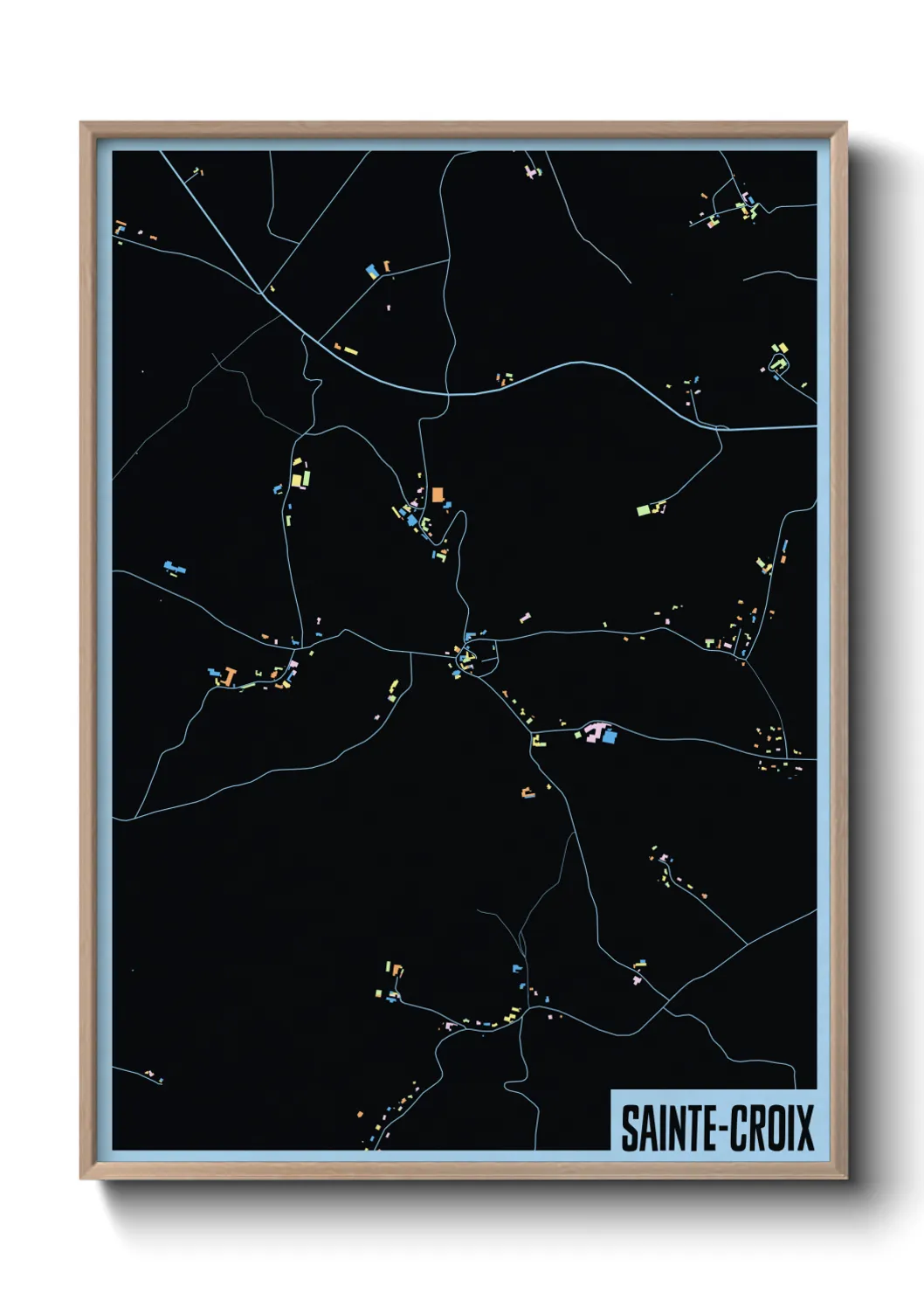 Un poster carteSainte-Croix
