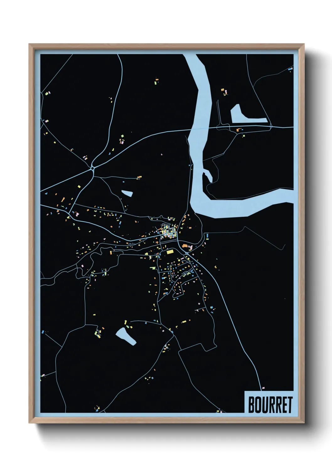 Un poster carteBourret