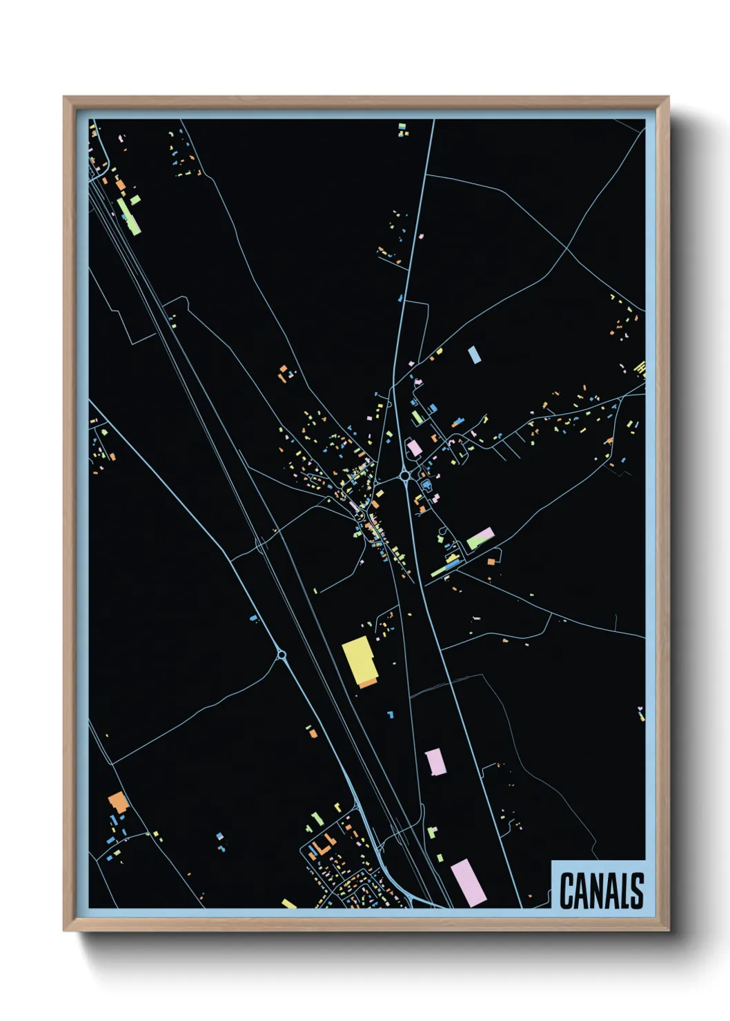Un poster carteCanals