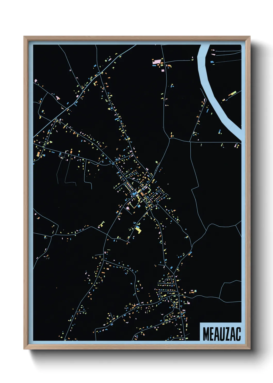 Un poster carteMeauzac