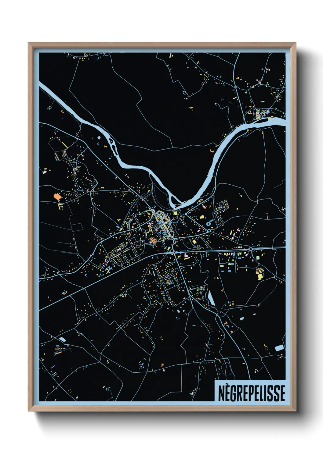 Un poster carteNègrepelisse