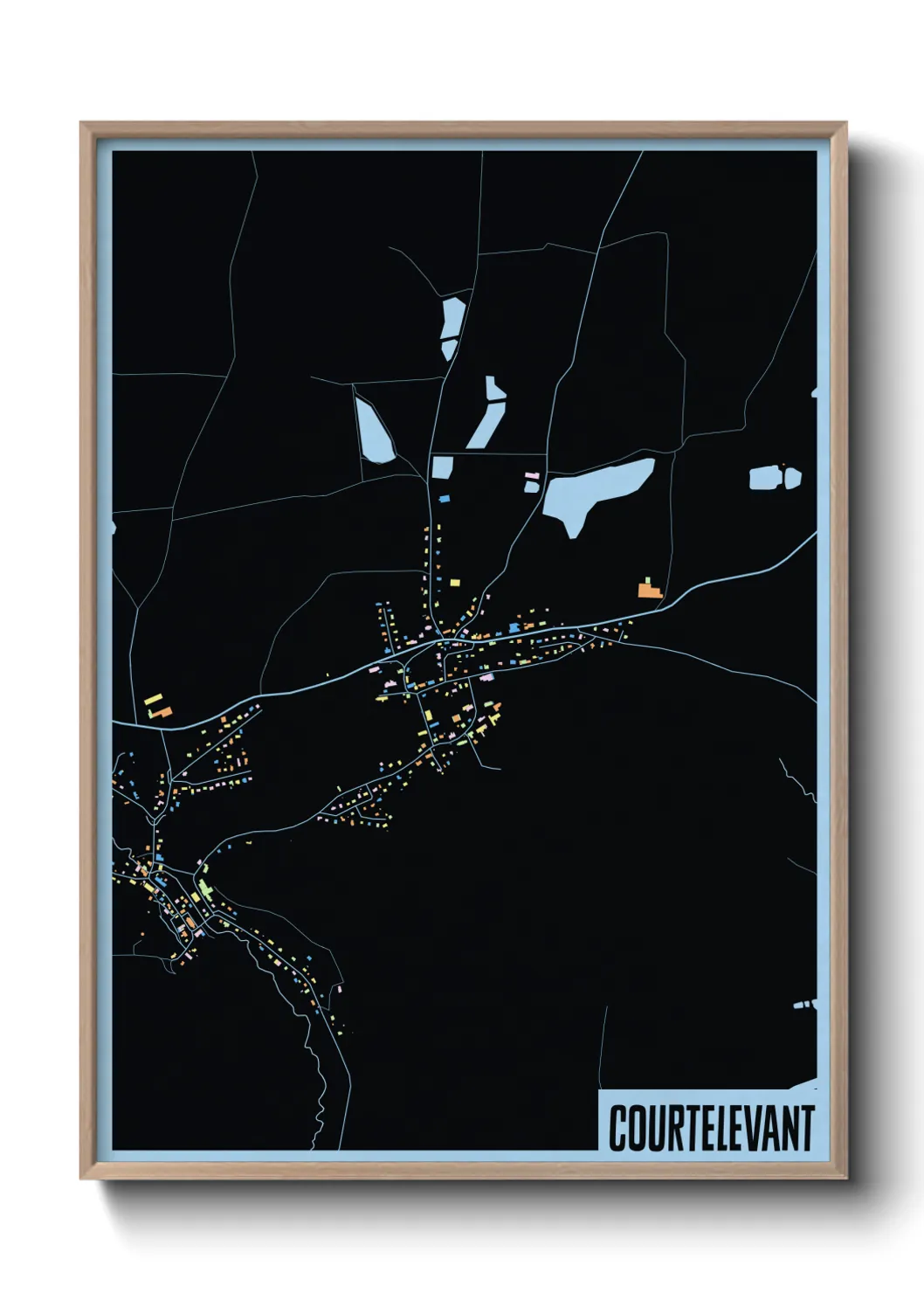 Un poster carteCourtelevant