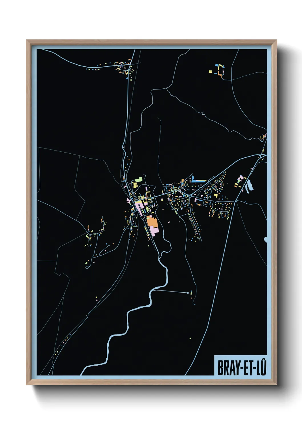 Un poster carteBray-et-Lû