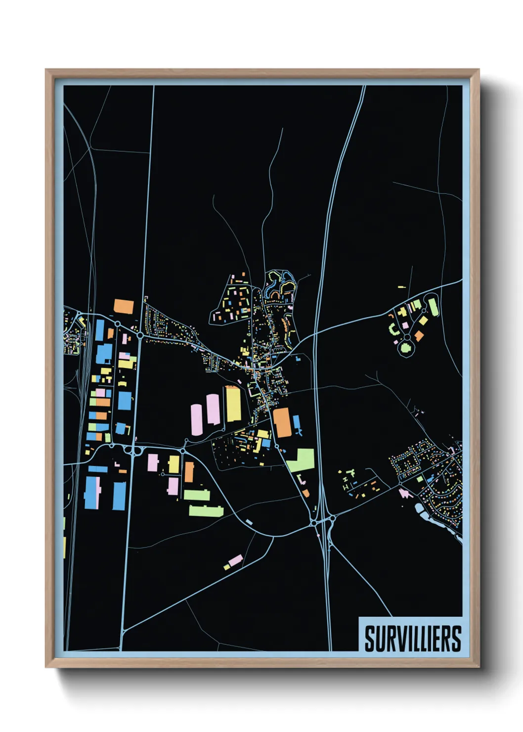 Un poster carteSurvilliers