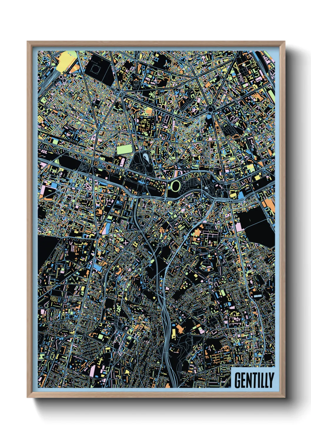 Un poster carteGentilly