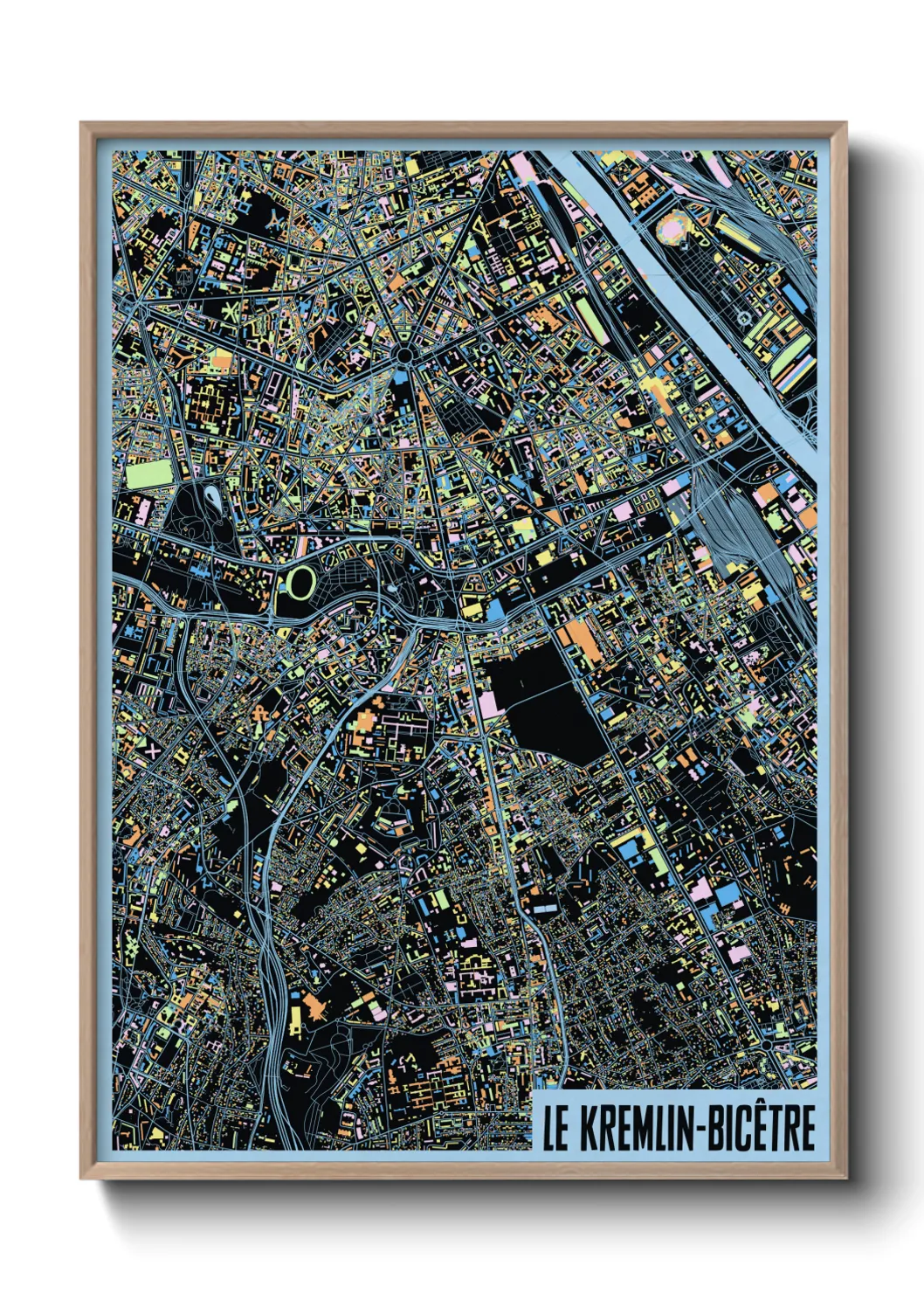 Un poster carteLe Kremlin-Bicêtre
