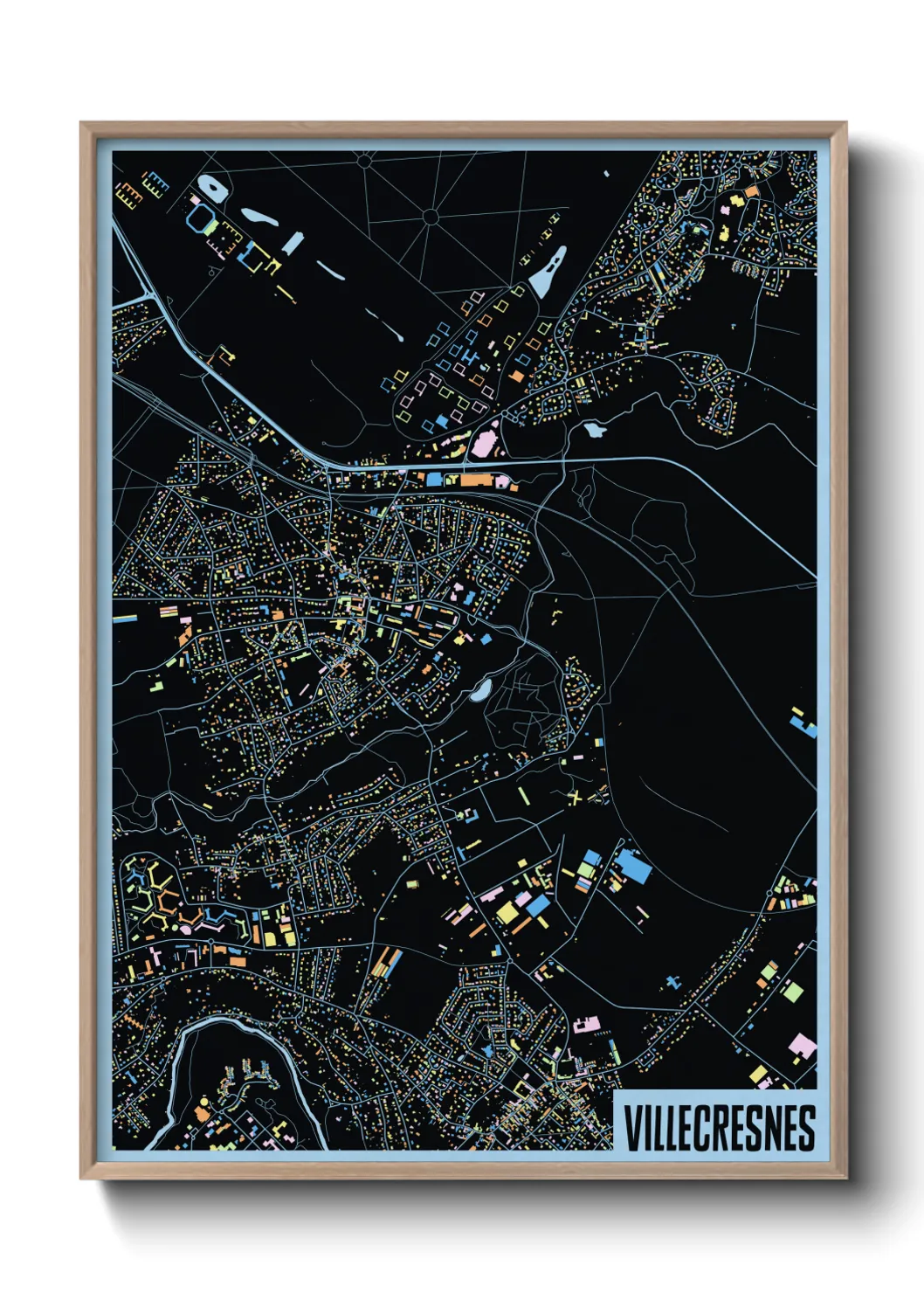 Un poster carteVillecresnes