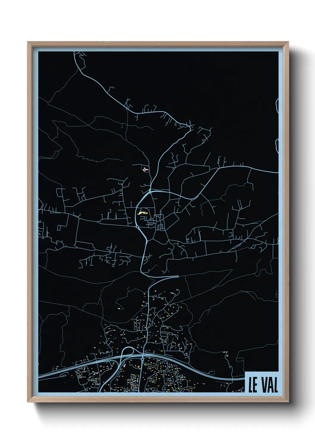 Un poster carteLe Val