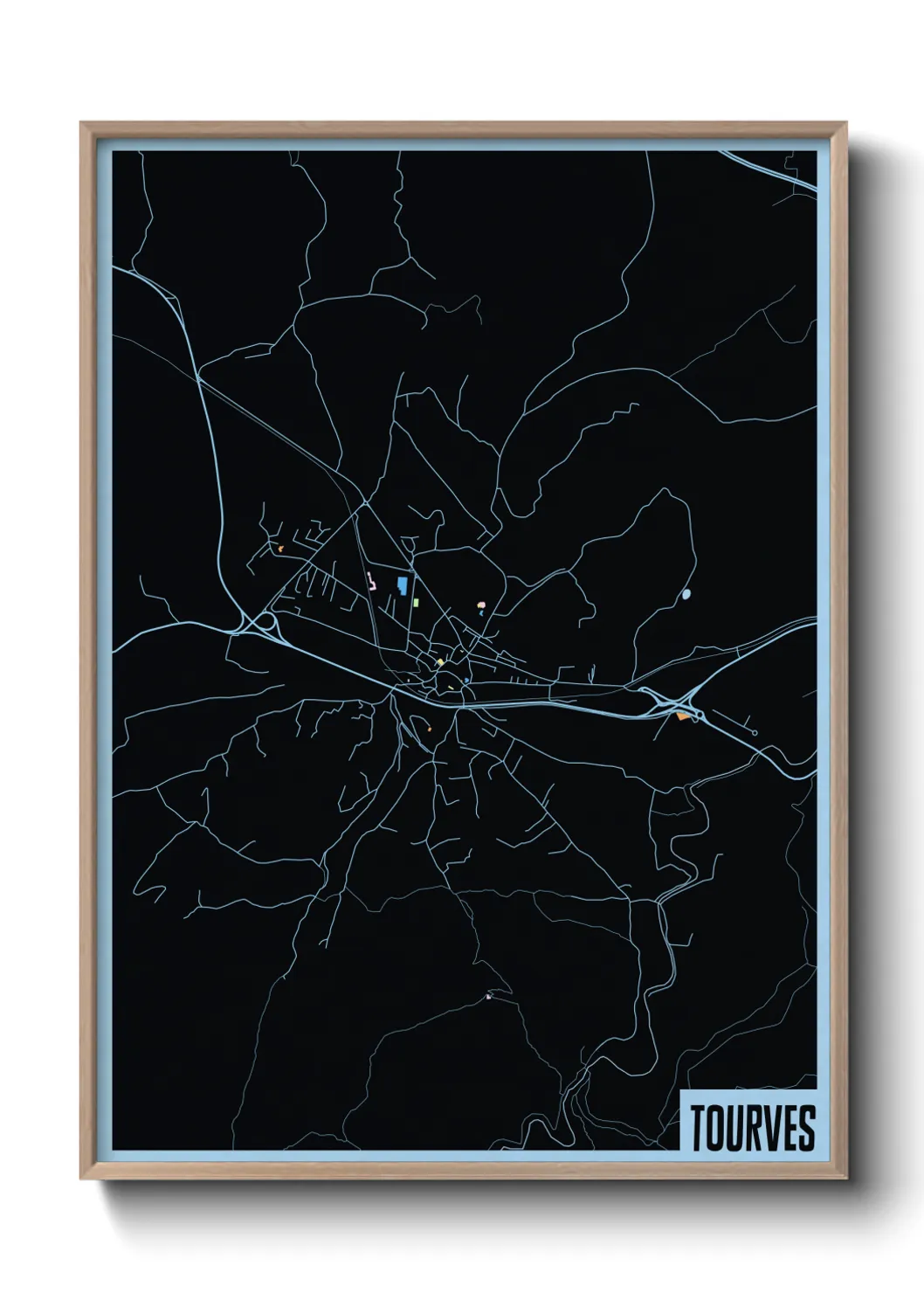 Un poster carteTourves