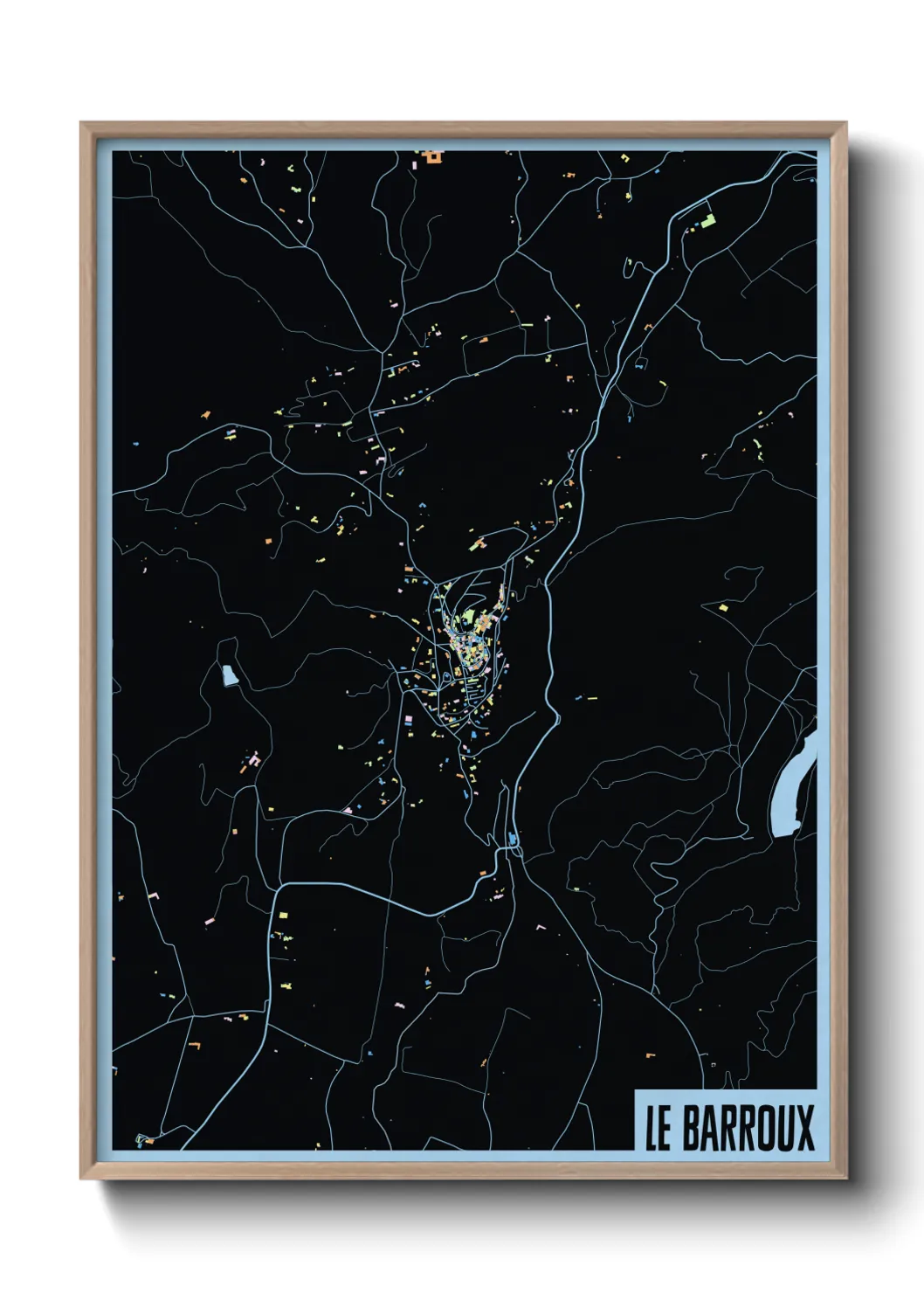 Un poster carteLe Barroux